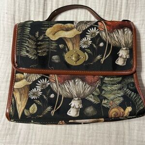 Sense Forest Mushroom Convertible Crossbody Satchel bag